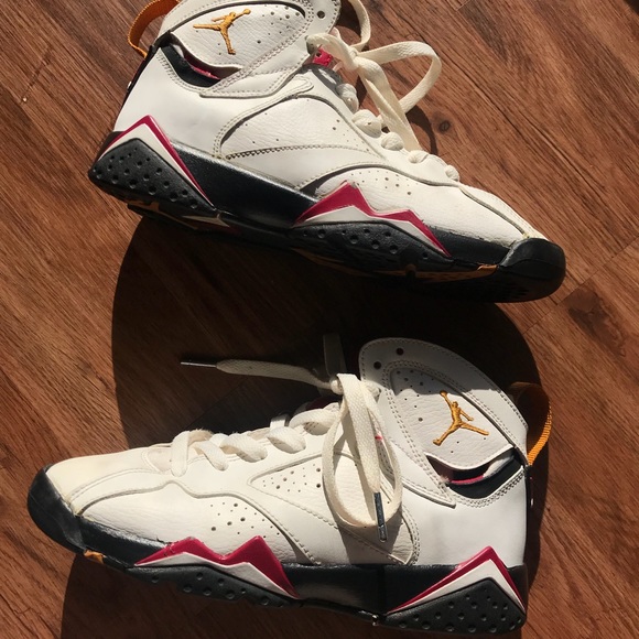 Jordan Cardinal 7s size 5Y - Picture 2 of 8